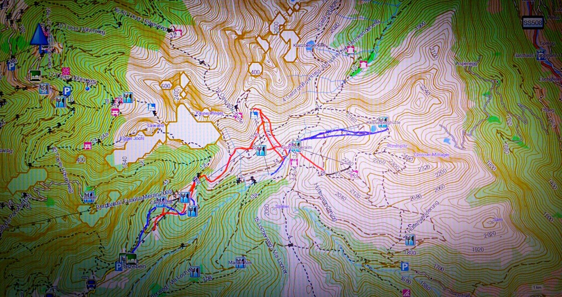 topographic map germany