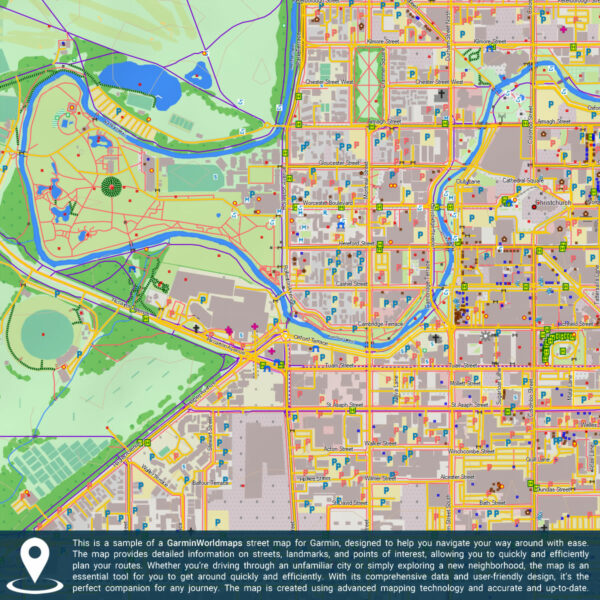 Topographic Map Garmin - Map Sample GarminWorldmaps