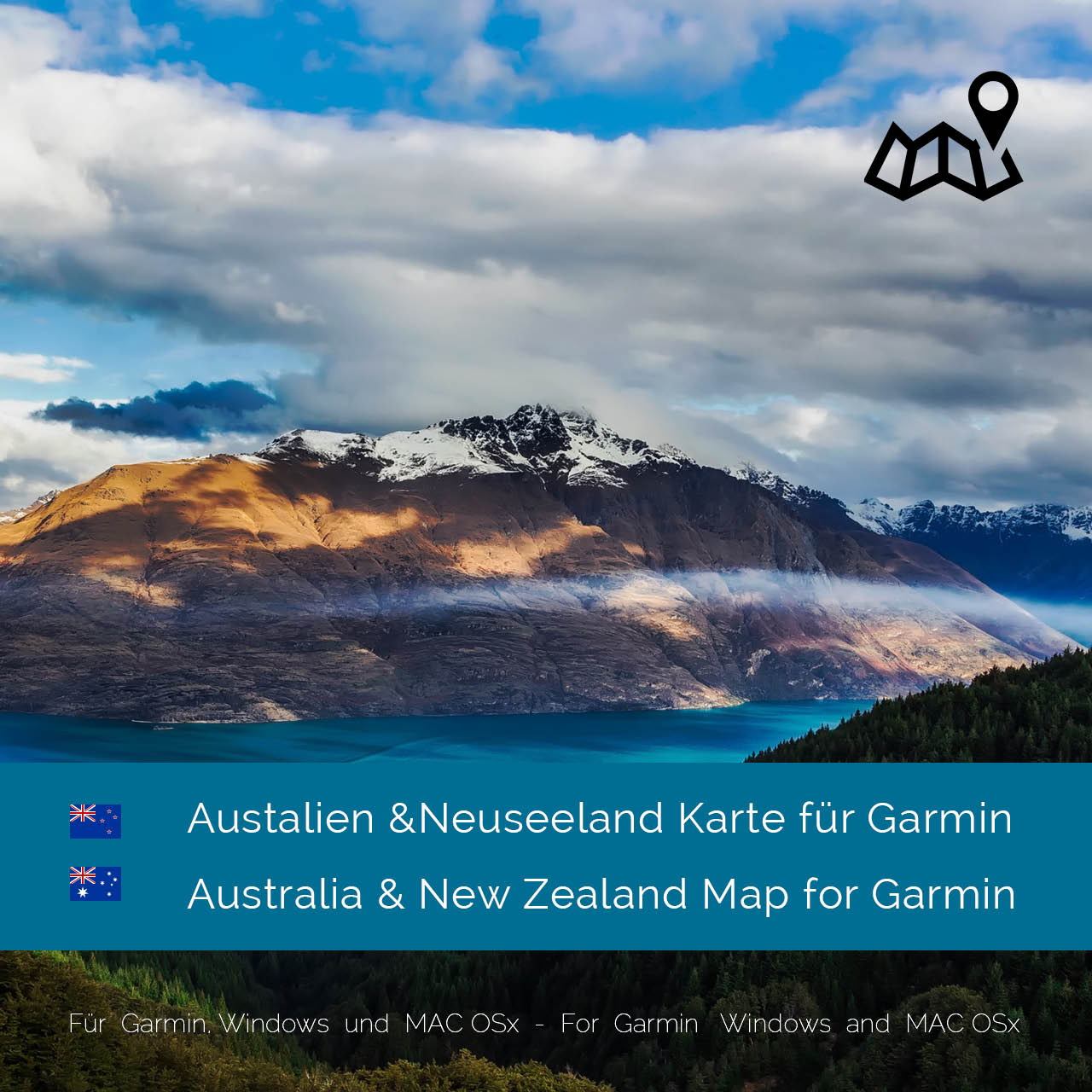 Garmin New Zealand Map