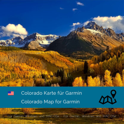 Colorado (USA) Garmin Map Download