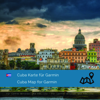 Cuba - Download GPS Map for Garmin