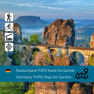Germany TOPO Garmin map Download