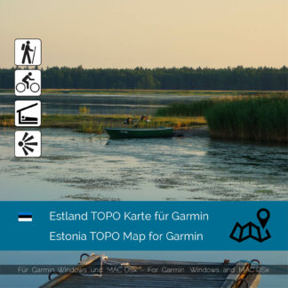 Estonia TOPO Garmin map Download
