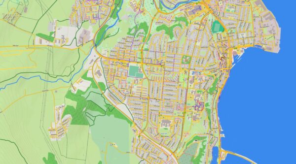 Iceland Topo Garmin Map GW Sample