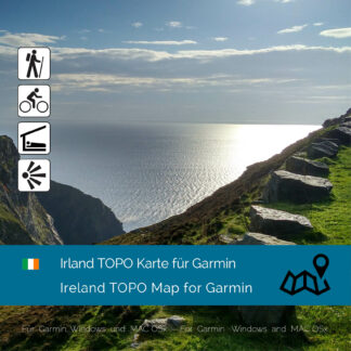 Ireland TOPO Garmin map Download