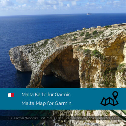 Malta - Download GPS Map for Garmin PC and Mac