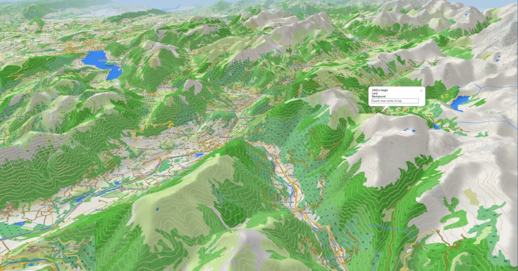 Garmin topographic map elevation contour DEM