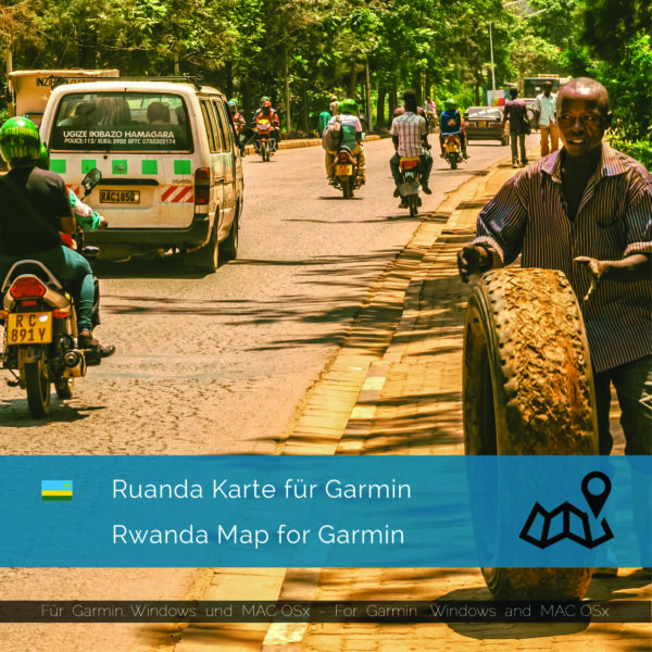 Rwanda Map Garmin