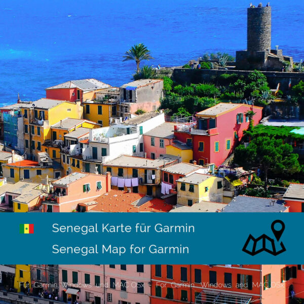 Sernegal - Download Map for Garmin PC & MAC | Garmin WorldMaps