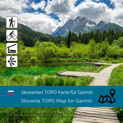 Slovenia TOPO Garmin map Download
