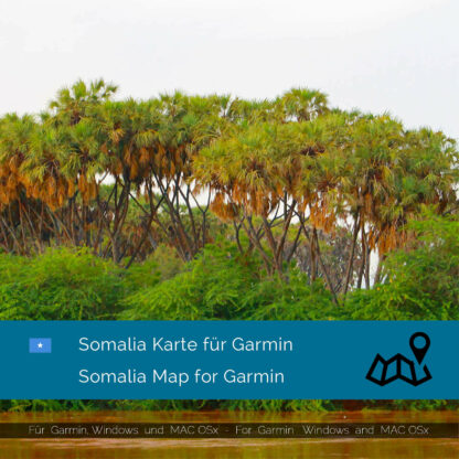 Somalia - Download GPS Map for Garmin PC & MAC