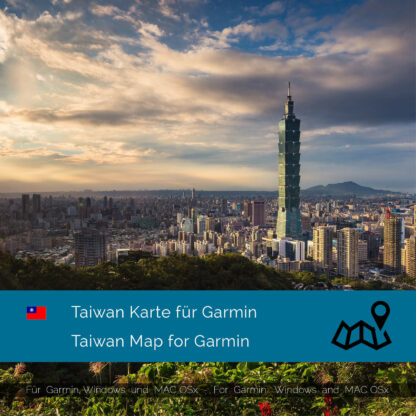 Taiwan - Download GPS Map for Garmin PC & MAC