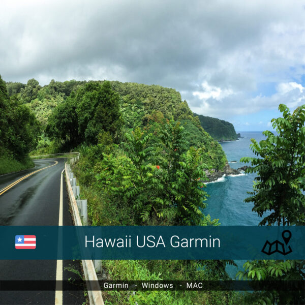 Hawaii maps for Garmin GPS