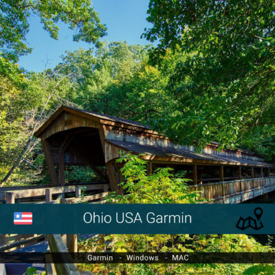 Ohio USA Topographic Map Garmin